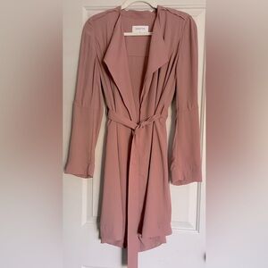 Aritzia lightweight wrap coat, Size S